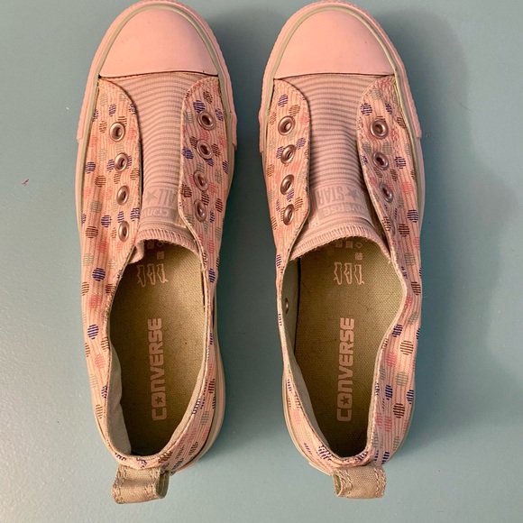 Converse All Star Geometric Slip On Sneakers Size 8 - Picture 11 of 13